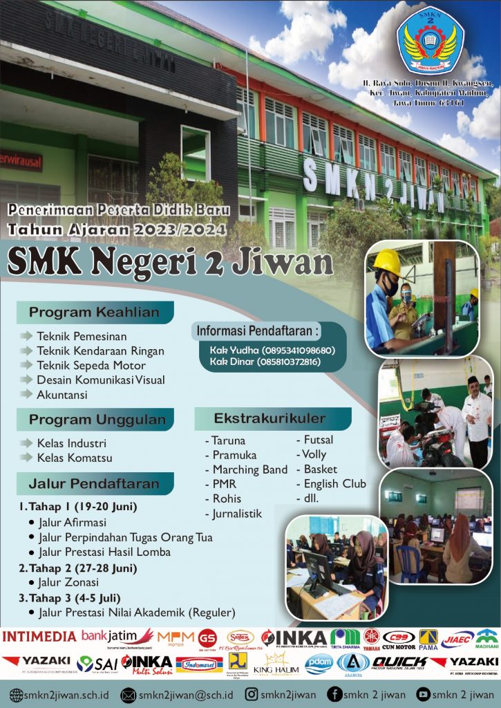 PPDB SMKN 2 JIWAN