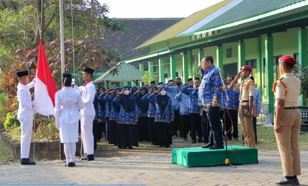 Upacara Harlah Pancasila 1 Juni 2023 – SMKN 2 JIWAN