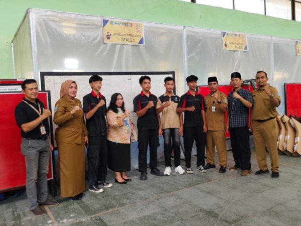 KAWANDA Siap Sambut LKS Nasional, Kabid SMK Dinprov Lakukan Monev Langsung