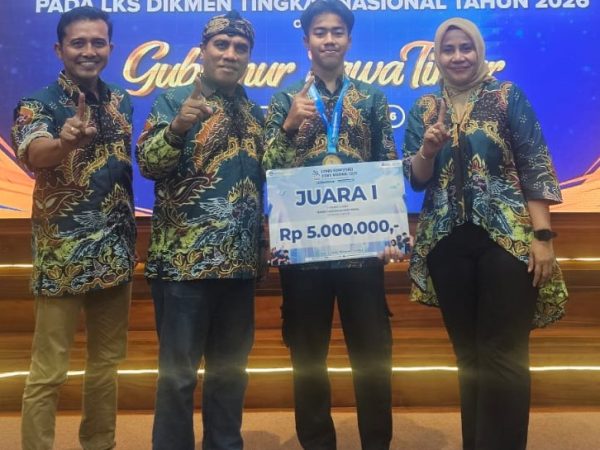 KAWANDA Cetak Hattrick! Raih Juara 1 LKS Nasional Dikmen 2026 Tiga Tahun Beruntun